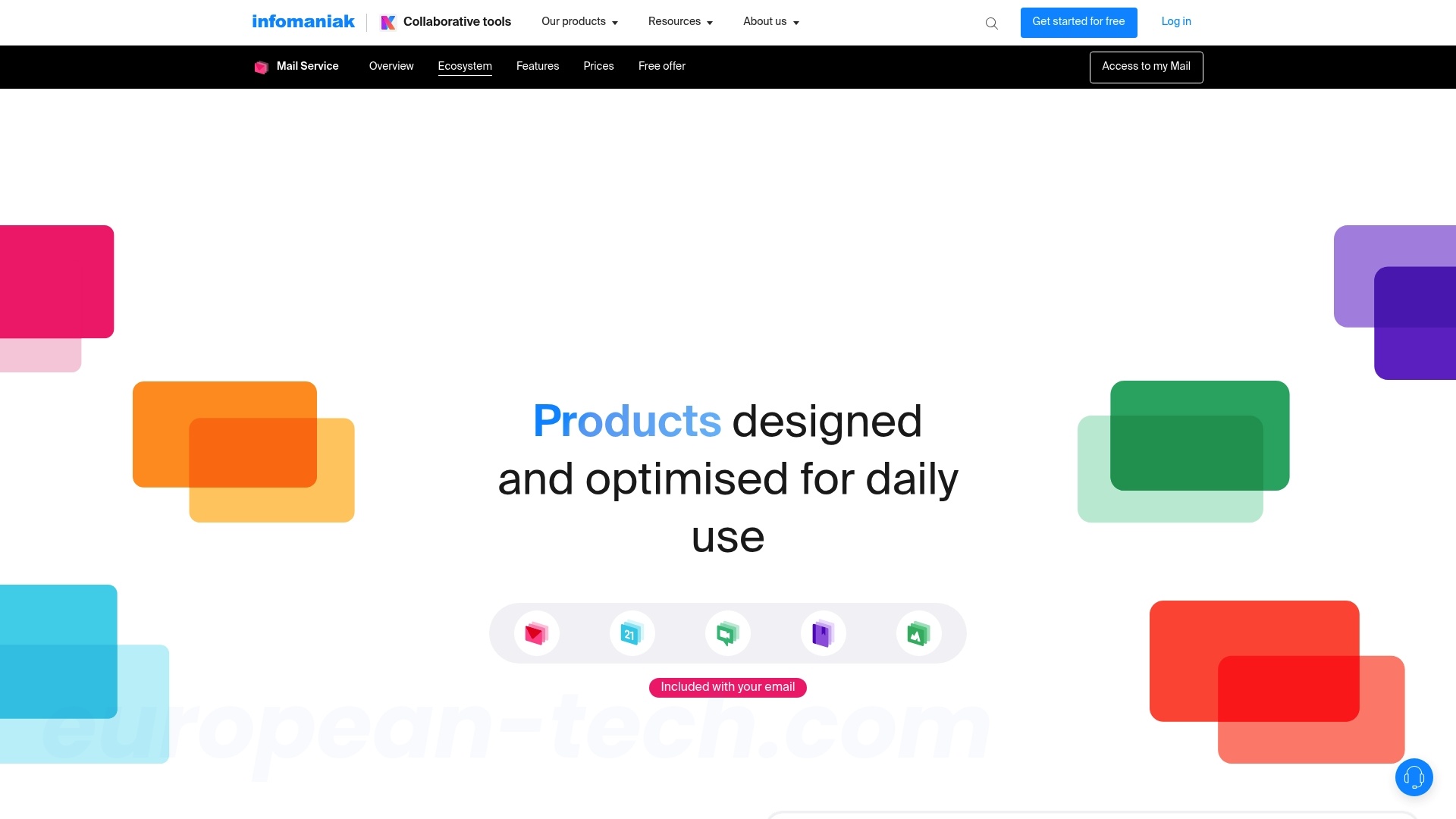 Infomaniak kMail - European alternative from Switzerland